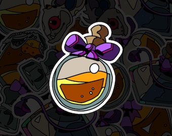 Hades II Nectar Vinyl Sticker For Laptops, Journals, and Water Bottles