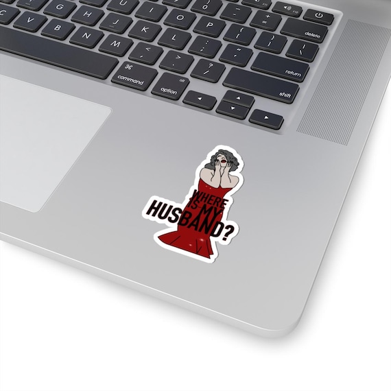 Raye Where Is My Husband Sticker For Laptops, Journals, and Water Bottles