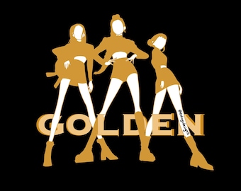 Kpop Demon Hunters Golden Sticker Digital Download