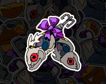 Hades II Twin Lures Vinyl Sticker For Laptops, Journals, and Water Bottles