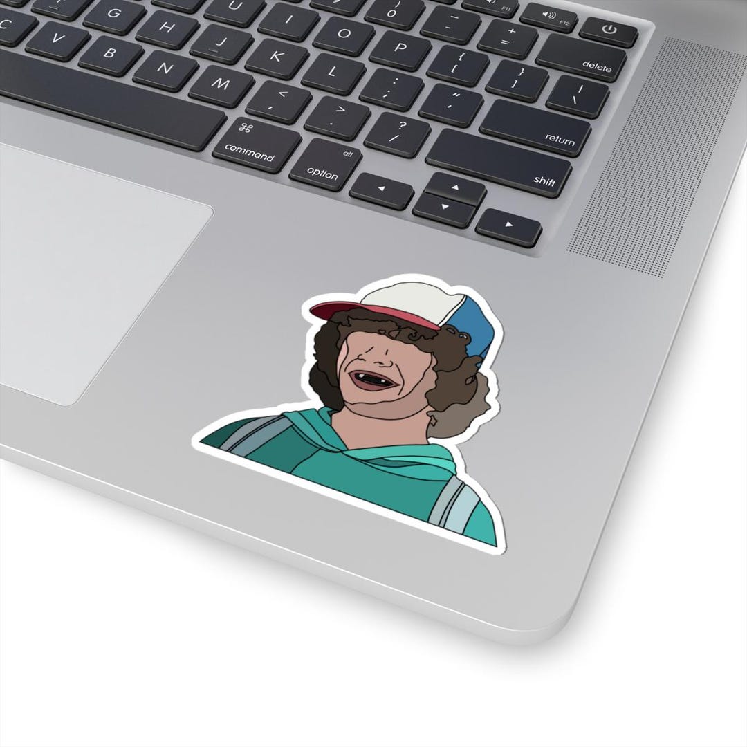 Dustin Sticker Dustin Stranger Things Vinyl Sticker for Laptops, Journals, and Water ...