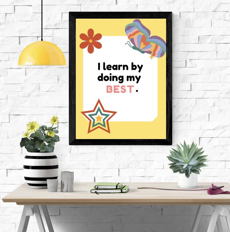 Growth Mindset Posters – Positive Affirmations for Classroom Display ...
