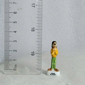French Fèves Porcelain Miniatures: Vintage Mickey Mouse, Cendrillon, Pat Hibulaire Figures 14