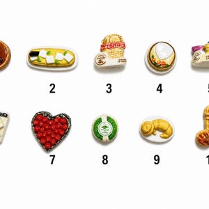 Assorted French Feves Miniatures – Unique Food & Novelty Ceramic Charms – Tiny Collectibles – Eclectic Mini Figurines – Pick One
