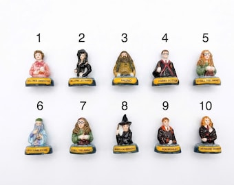 Harry Potter Magiczne Eliksiry Porcelanowe Fèves - Wybór 10 Miniaturek ze Świata Czarodziejów - Francuskie Królewskie Torty Charms - Malutkie Ceramiczne Buteleczki na Eliksiry