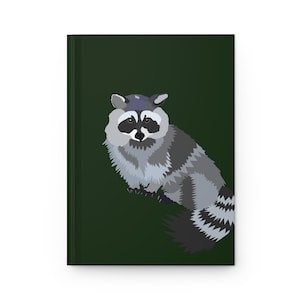 Raccoon & Fern Hardcover Journal: Nature Lover&#39;s Notebook