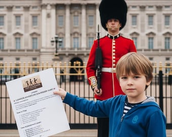 London Scavenger Hunt Printable PDF | Kids Travel Game | Family Vacation Activity