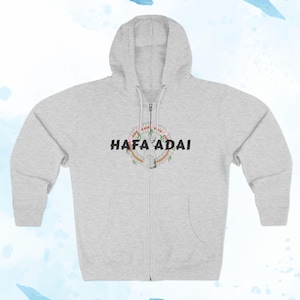 Hafa Adai Unisex Zip Hoodie: Chamorro Culture - Pacific Islander Apparel