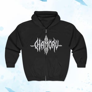 Chamoru Zip-Up Hoodie, CNMI Guam, Pacific Islander Apparel