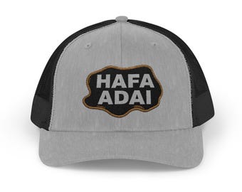 Hafa Adai Trucker Cap - Chamorro Pride, Island Vibe