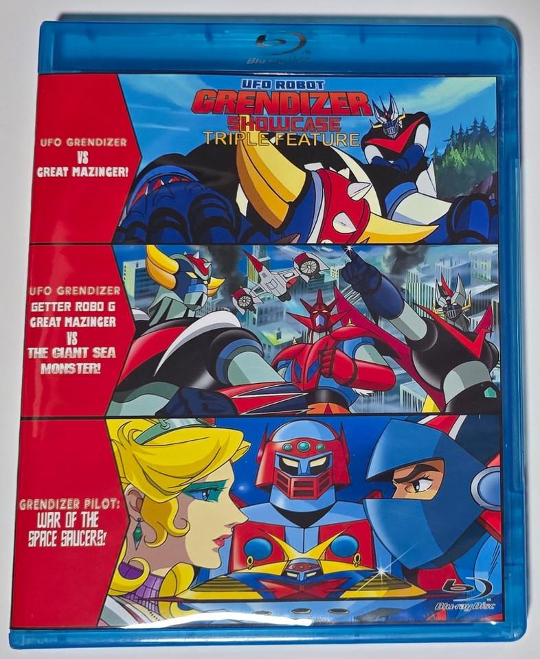 Grendizer Triple Feature Blu Ray VS Great Mazinger, Getter Robo G