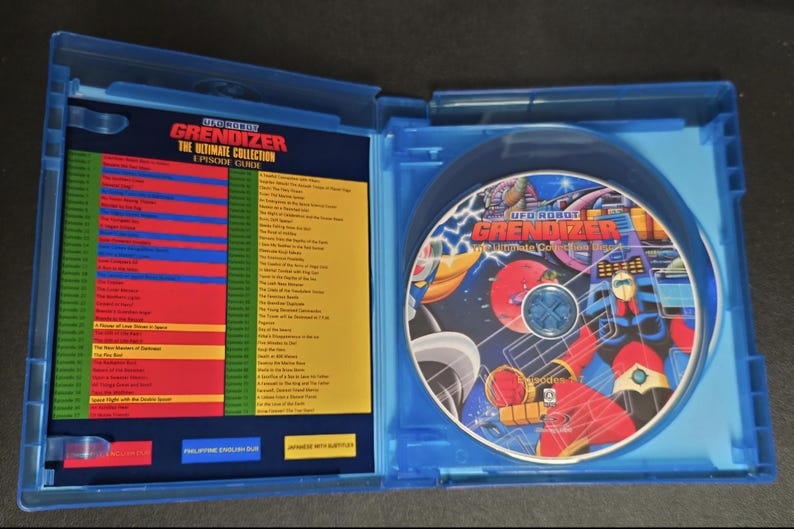 Grendizer Ultimate Collection Blu Ray! Complete 74 Episodes, English ...