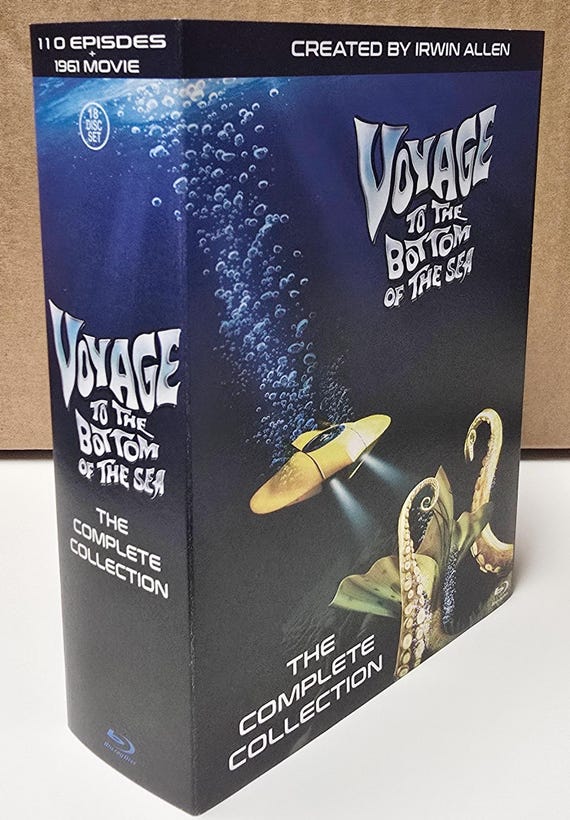 Voyage to the Bottom of the Sea Box Set. All 110 Episodes, Movie