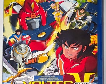 Voltes V Ultimate Collection Blu Ray! Complete 40 Episodes, With