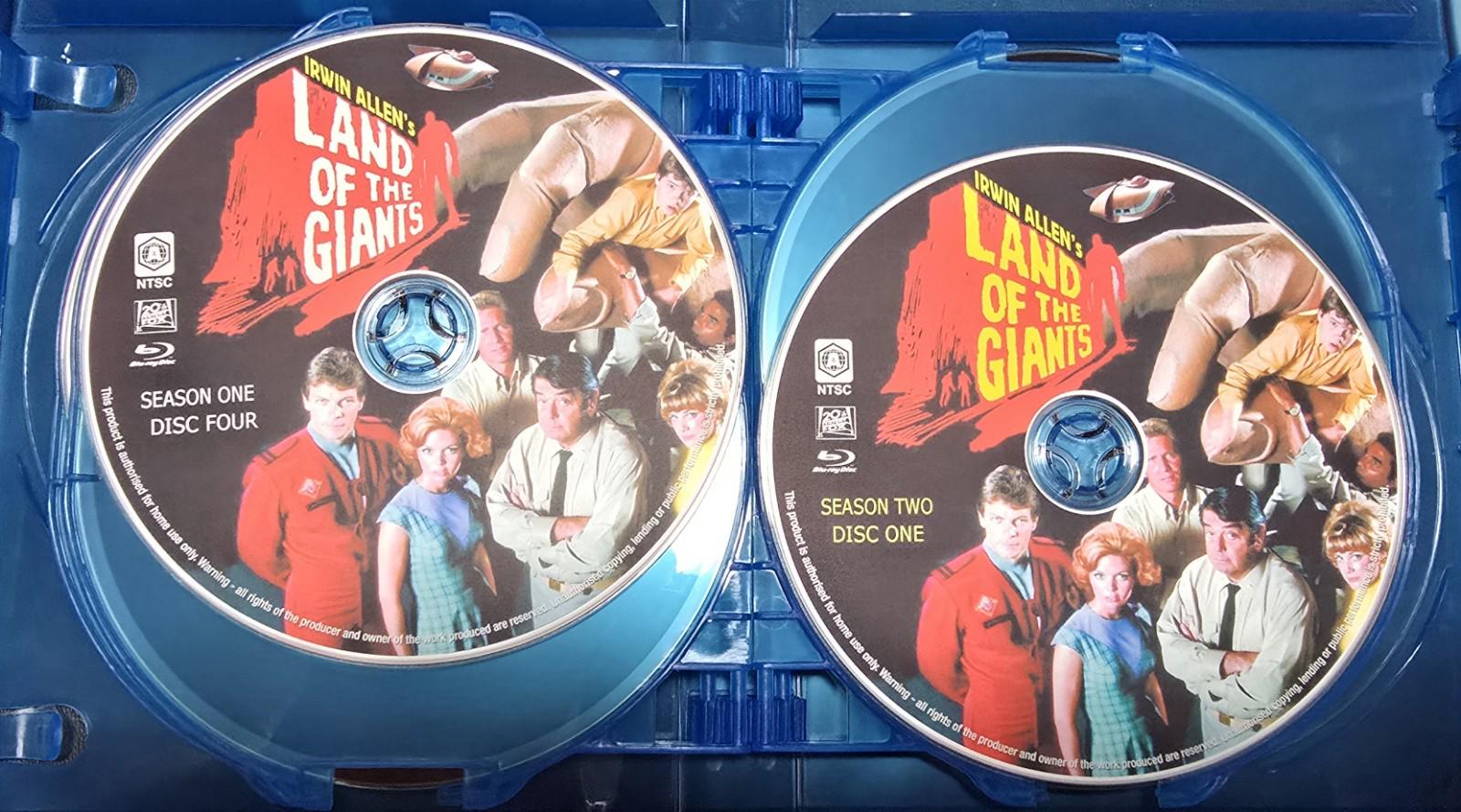 Land of the Giants Blu Ray Set! 720p Video W/ Subtitles Irwin