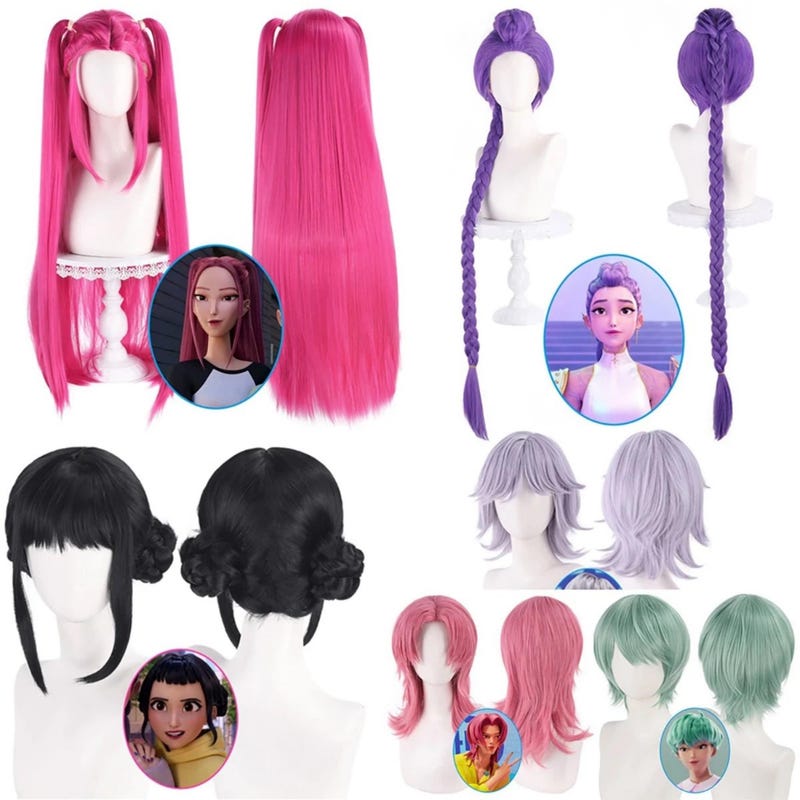 Rumi Wig Kpop Demon Hunter - Etsy Australia