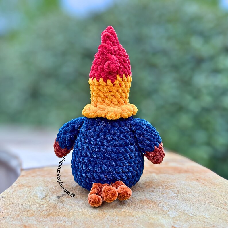 No Sew-gehaakte kippenpatronen: pdf-patronen, 4-in-1-bundel, amigurumi-kippen, haan, kip, hen, kuiken afbeelding 4