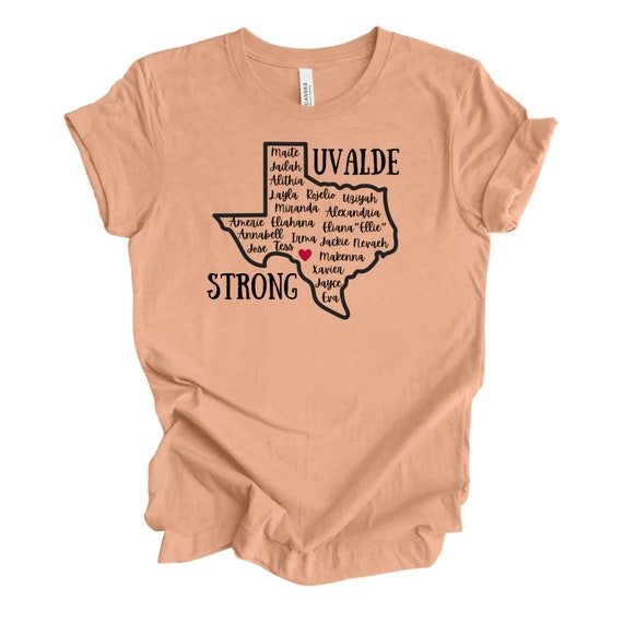 Uvalde Strong Shirt Uvalde Texas Shirt Remember the Victims Etsy
