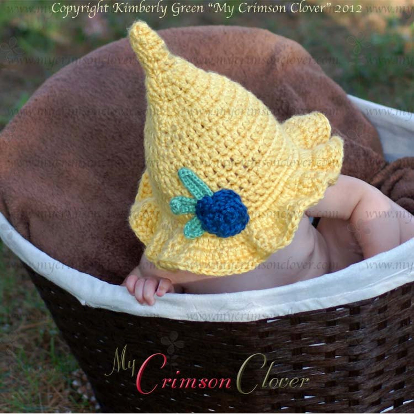 Baby Hat Pattern Crochet - Pixie Hat - Etsy