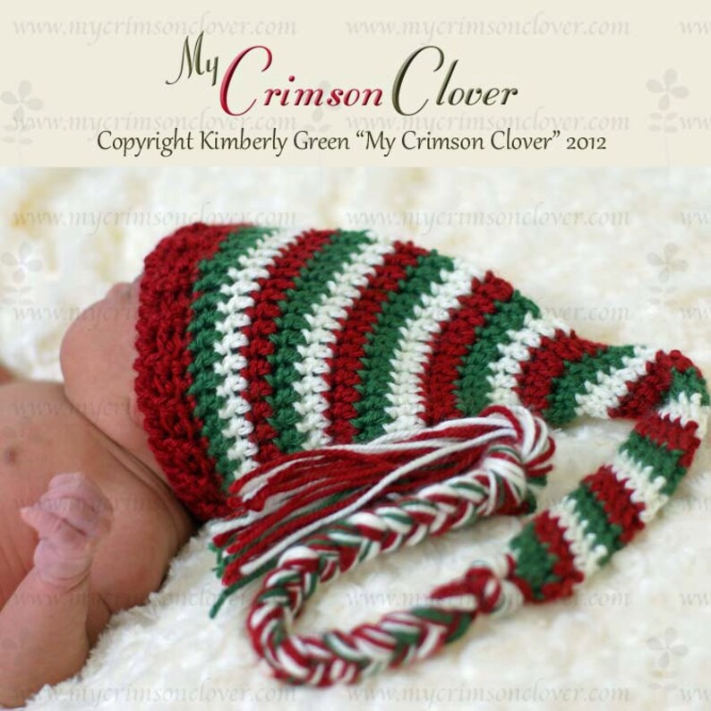Baby Hat Crochet Pattern Stocking Cap Etsy Canada