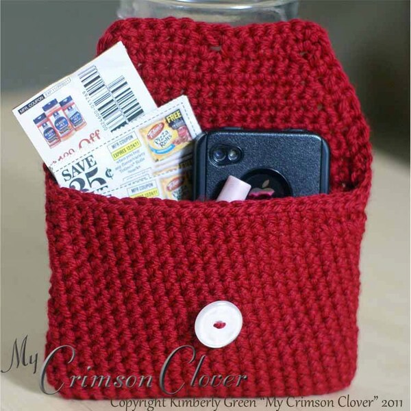 Pattern Crochet Clutch - EVERYDAY CLUTCH