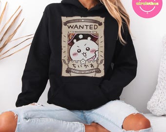Wollte Kawaii Sweatshirt, süßes Anime Poster Rundhalsausschnitt, Kuscheliger japanischer Ästhetik Pullover, Pastell Kawaii Pullover, süßes Geschenk für Anime-Liebhaber