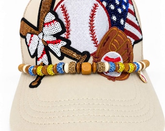 Baseball Trucker Hat Lets Go Padres Snap Back