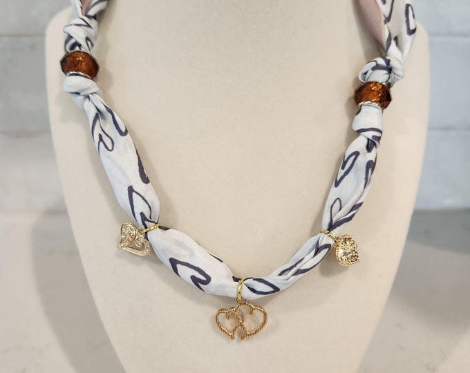 Bandana Necklace Fall in love