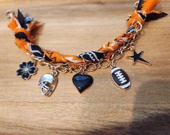 Custom Game Day Charm Bracelet