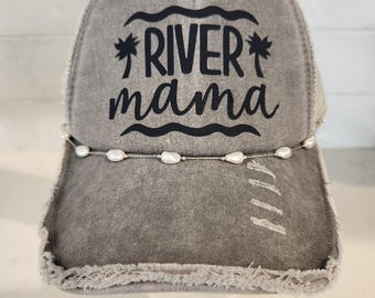 River Trucker Hat River Mama