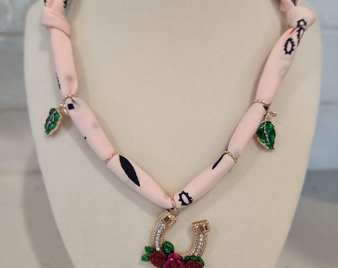 Bandana Necklace Lucky Girl