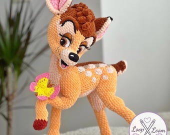 Reh Häkelanleitung: Amigurumi Reh Plüschtier (PDF Download)