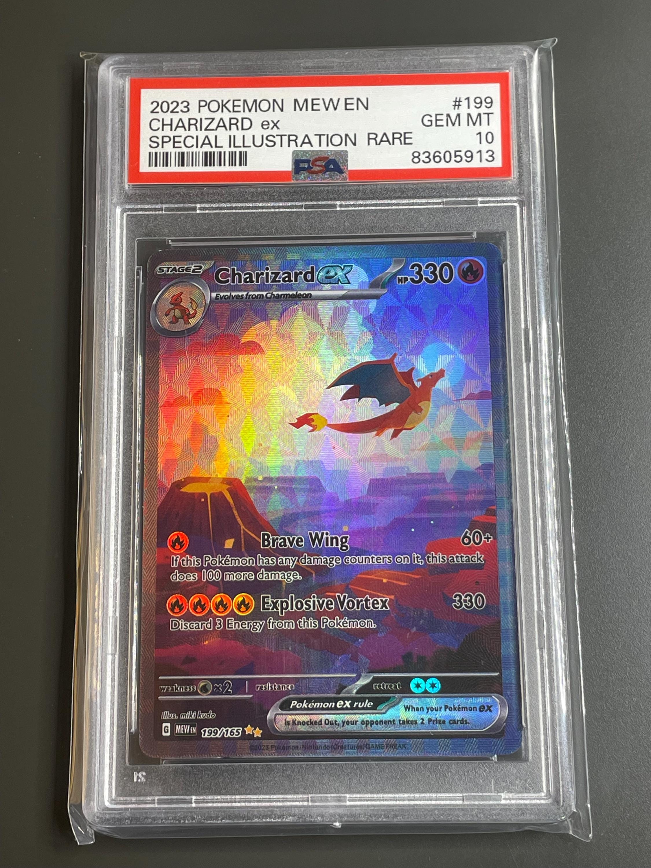 ポケモンカードゲーム PSA 10 Charizard ex Special Illustration 2023 Pokémon #199 Charizard Ex Special Illustration Rare Graded