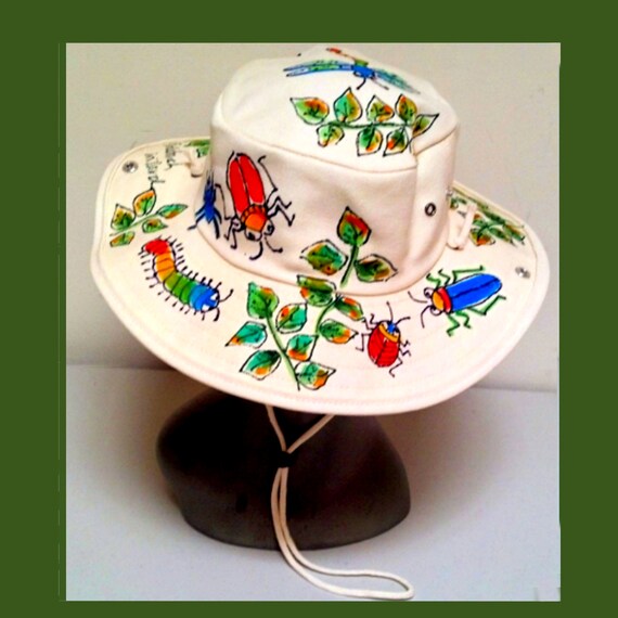 Bugs in the Woods Canvas Outback Hat for Men and Women Etsy