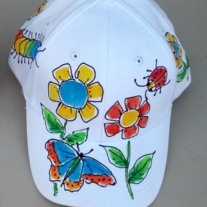 Pretty Posies Baseball Cap for Women and kids image 1