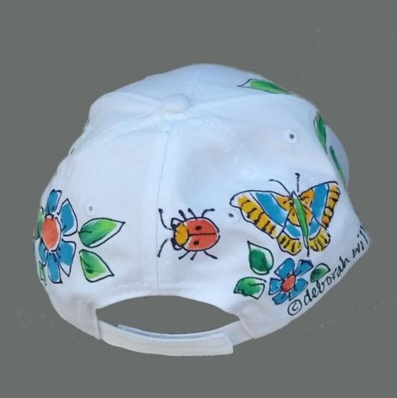 Pretty Posies Baseball Cap for Women and kids image 2