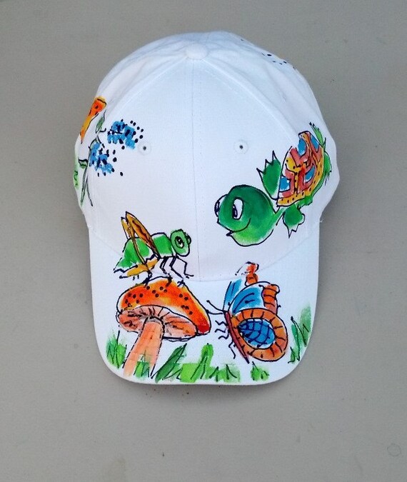 women\'s baseball cap .hand painted Hand Painted Women main image 4