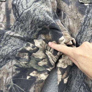 Pantalones cargo vintage de camuflaje Mossy Oak, estilo grunge/gorpcore, talla mediana x 32 para hombre. imagen 6