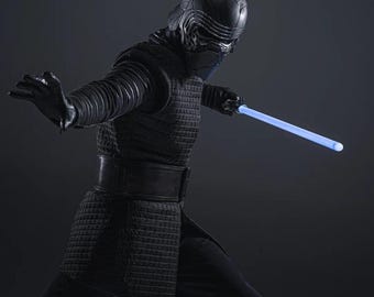 Kylo Ren cosplay, Kylo Ren full set, Sith outfit, black cloak cosplay, Halloween men costume, villain cosplay, full set costume