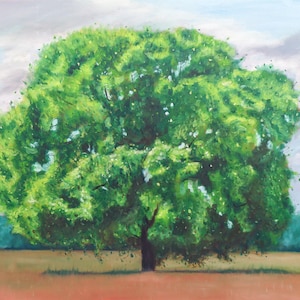 Lone Tree Oil Painting