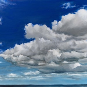 Cloudscape Oil Painting