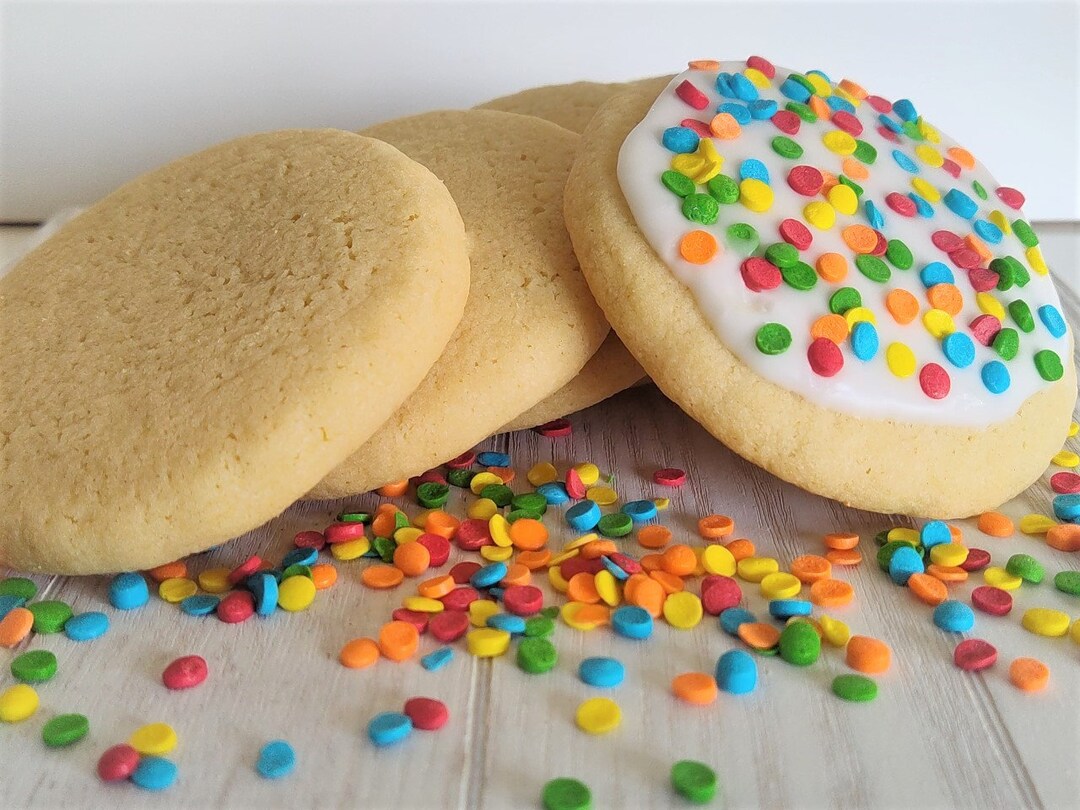 Soft Unfrosted Sugar Cookies Etsy