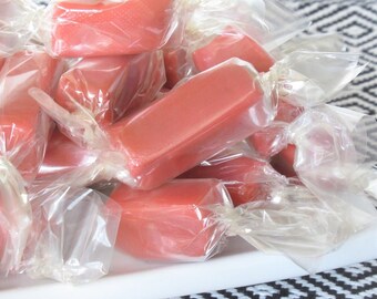 Sweet Raspberry Caramels