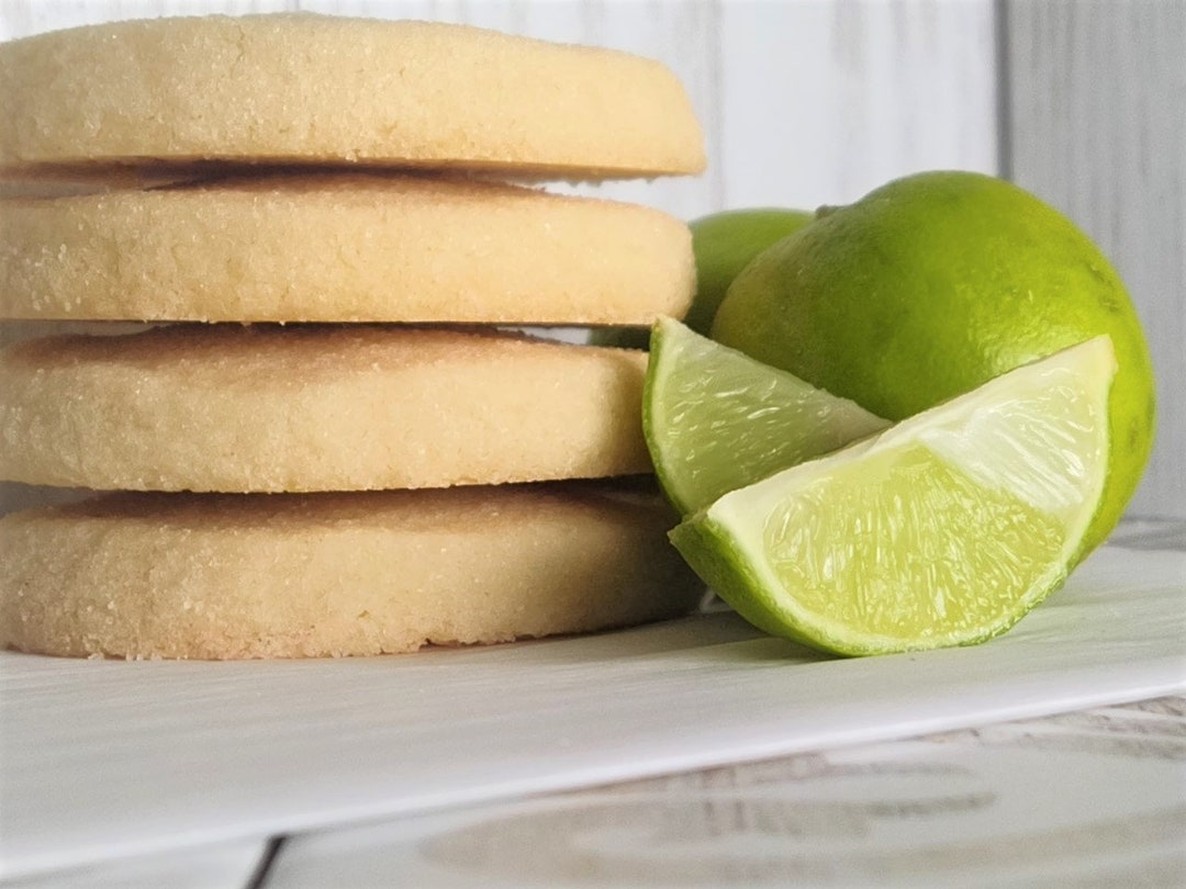 Key Lime Shortbread Cookies Etsy