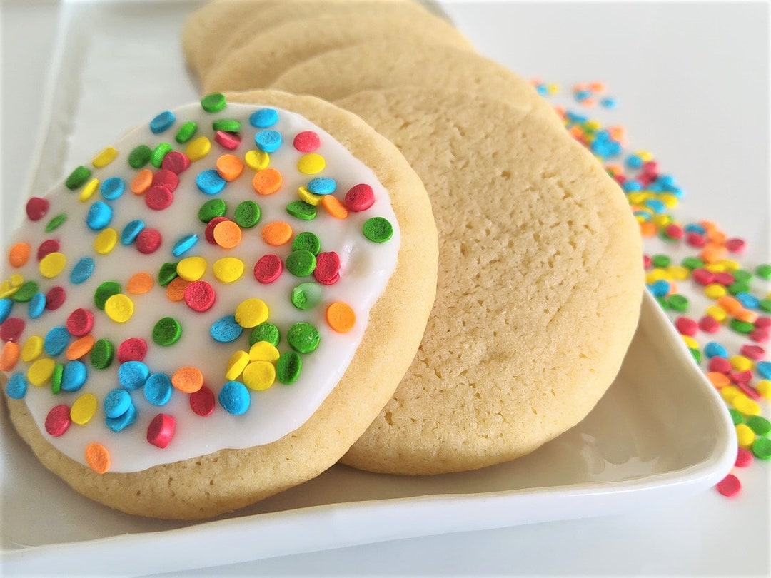 Soft Unfrosted Sugar Cookies Etsy