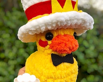 PDF pattern Lucifer duck amigurumi PDF pattern english hazbin hotel