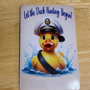 Duck Themed Cruise Door Magnet