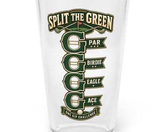 Golfpintglas i nyhet: Dela G:et - 16oz golfälskare present