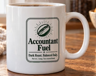Accountant Fuel Mug - Tax Season Coffee Cup