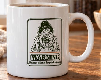 Embroidery Mug - Reverse Side Not for Public Viewing